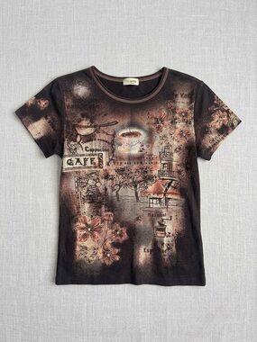 Cactus Vintage Y2K Cafe Tee